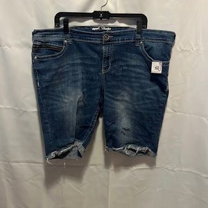 (42) PLUS SIZE jean shorts